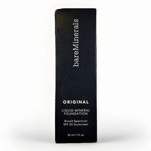 NIB Bare Minerals Original Liquid Mineral Foundation SPF20 NEUTRAL DARK 24 1‎ oz